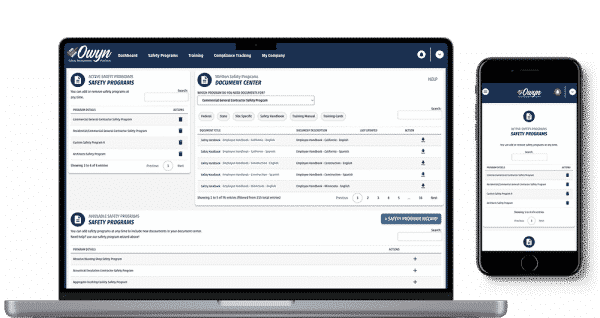 Safety and Compliance Management | Owyn Safety