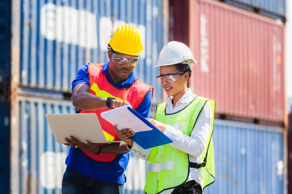 Workers Collaborating